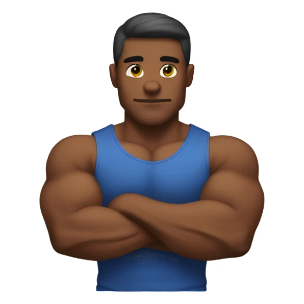 Strong Muscular Arms sticker