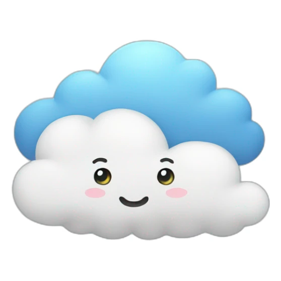 cloud cute sticker
