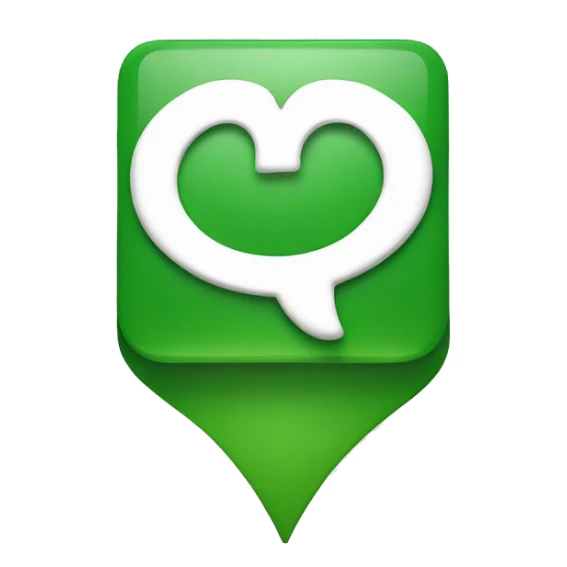 Green Tick Looks like WhatsApp  sticker