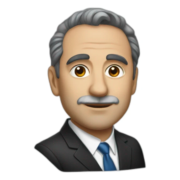 Alejandro Giammattei, president of Guatemala sticker