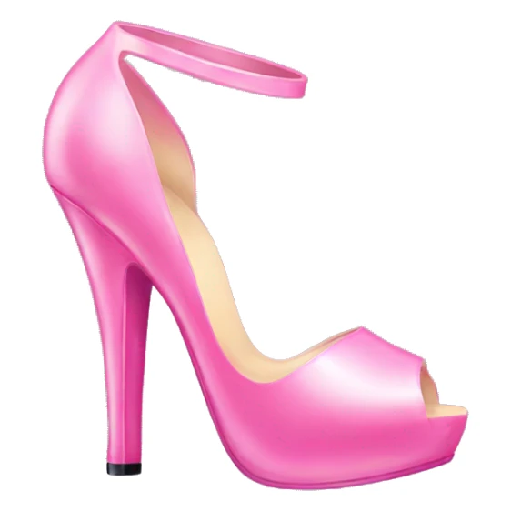 Good girl perfume pink  heel sticker