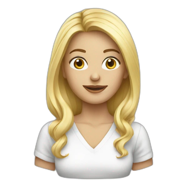 Photographer woman blond sticker