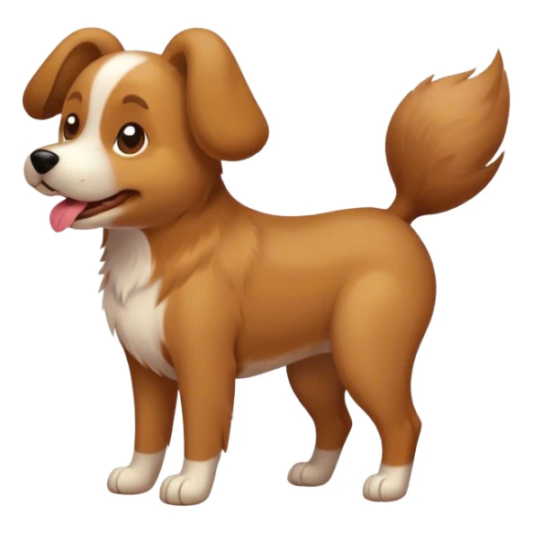 DOG ON A DOG sticker