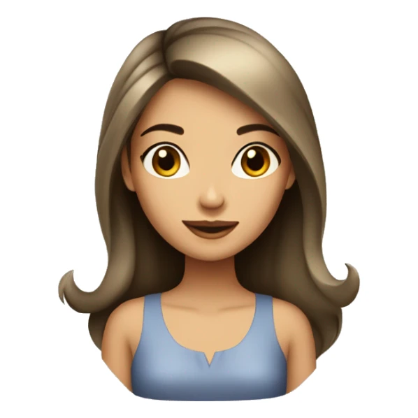 fair-tan-skin-elegant-girl-in-dark-hair sticker