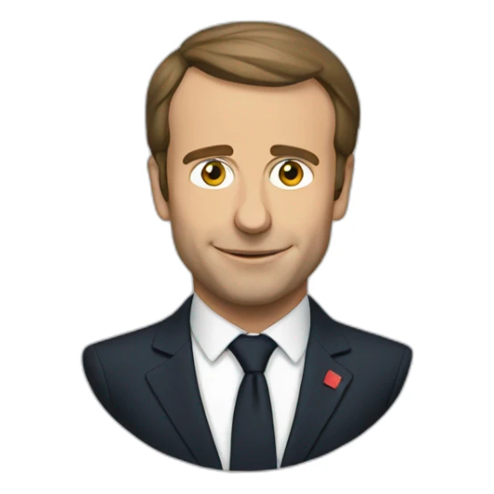 Macron sticker