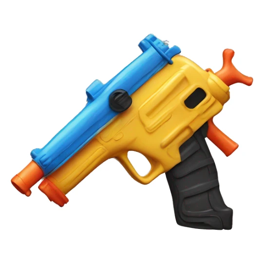 Donald trump water gun sticker