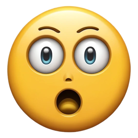 buffering symbol with a shocked face with spiral eyes sticker