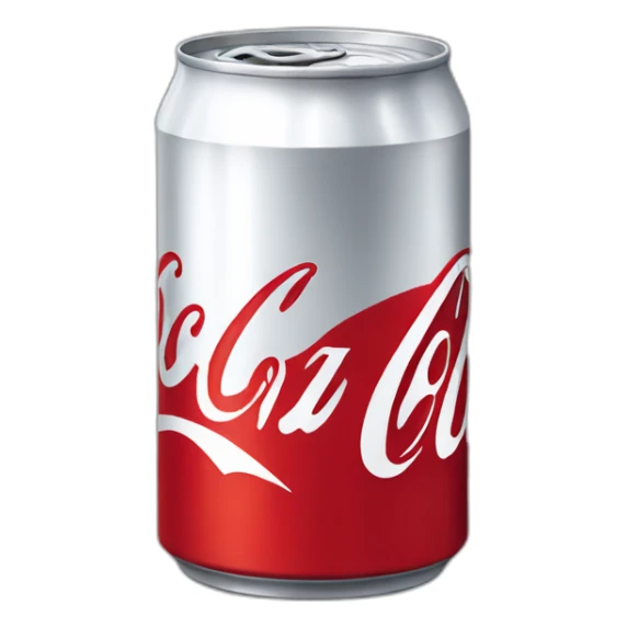 can of coca cola sticker