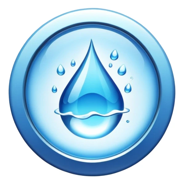 water works badge  sticker