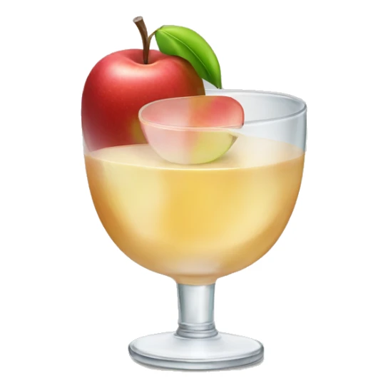 Mbappe drink cocktail of apple sticker