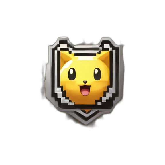 pixel badge event contest pokemon gold future trophy sticker