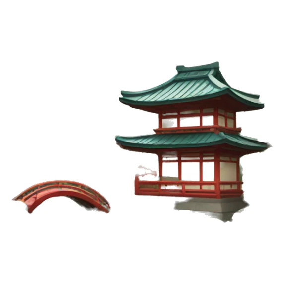 japanese garden sticker