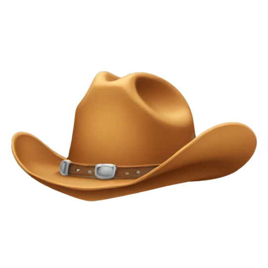 ear emoji with cowboy hat sticker