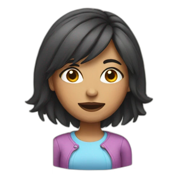 tv girl emoji sticker