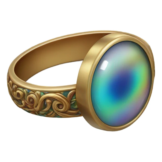 Mood Ring – Shifting colors and detailed close-up sticker