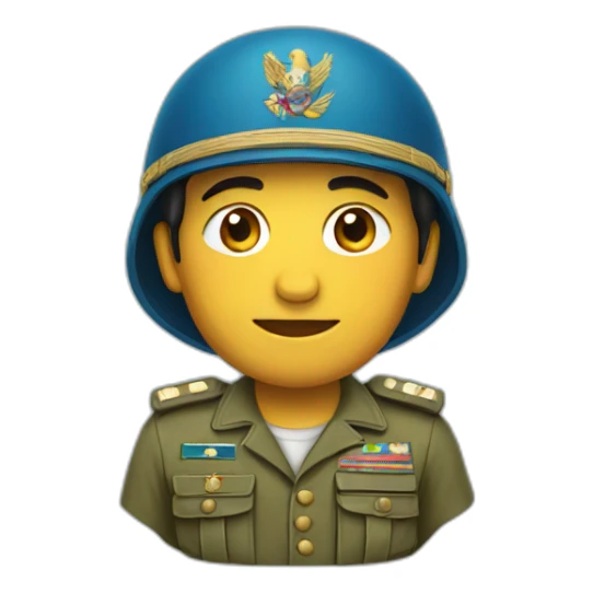 Soldier of Guatemala sticker