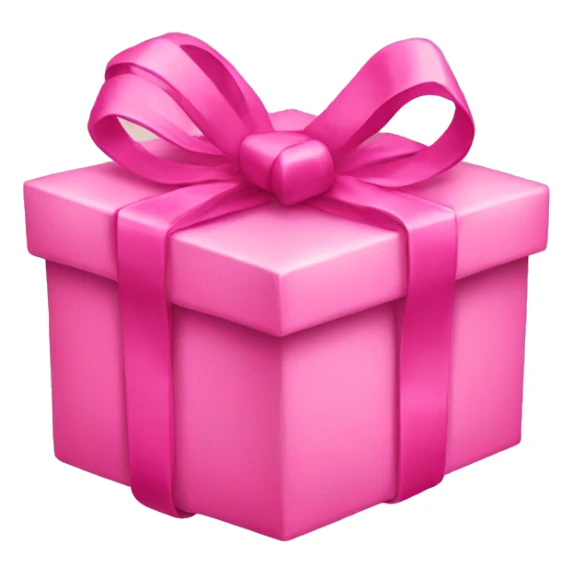 Pink gift sticker