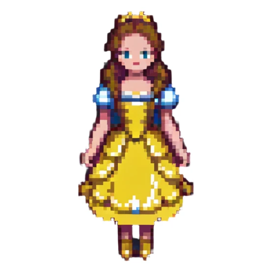 Belle from Disney sticker