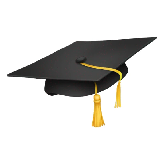 graduation hat sticker