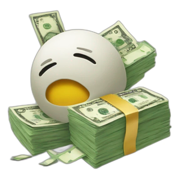 vacuna with money in the month sticker