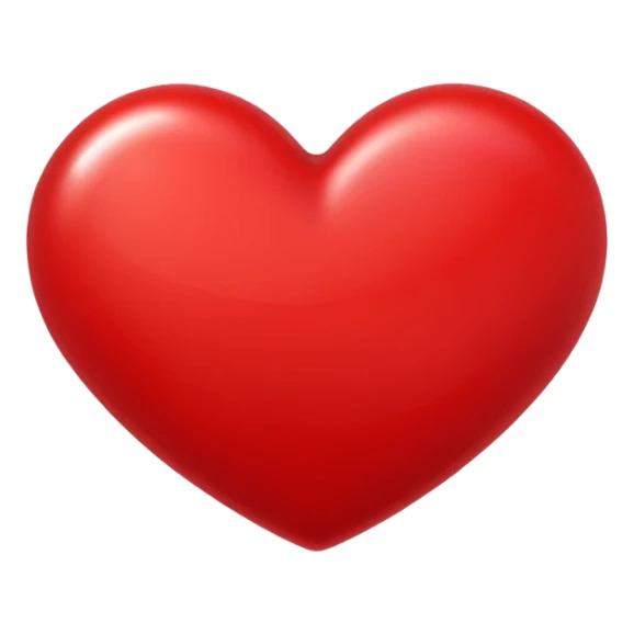 the inscription "like" with a red heart  sticker