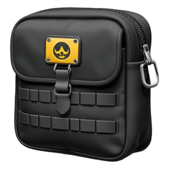 black military pouches sticker