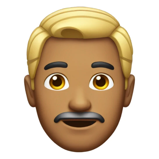 Mexican with slicked back hair sticker