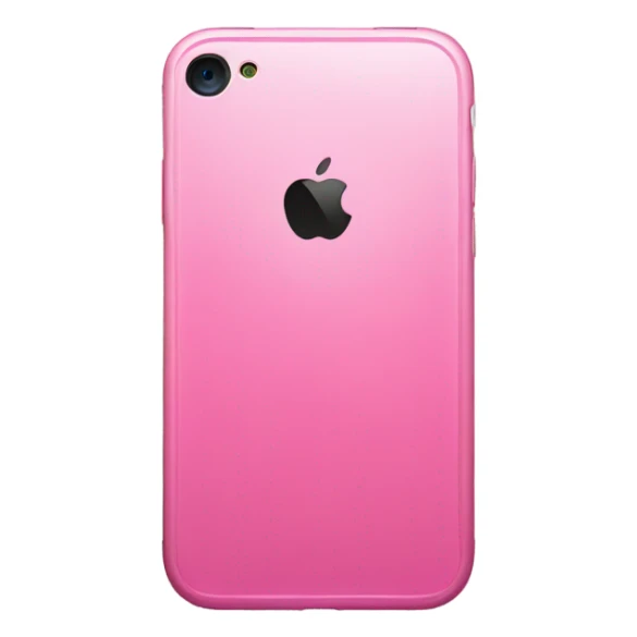 Pink iPhone sticker