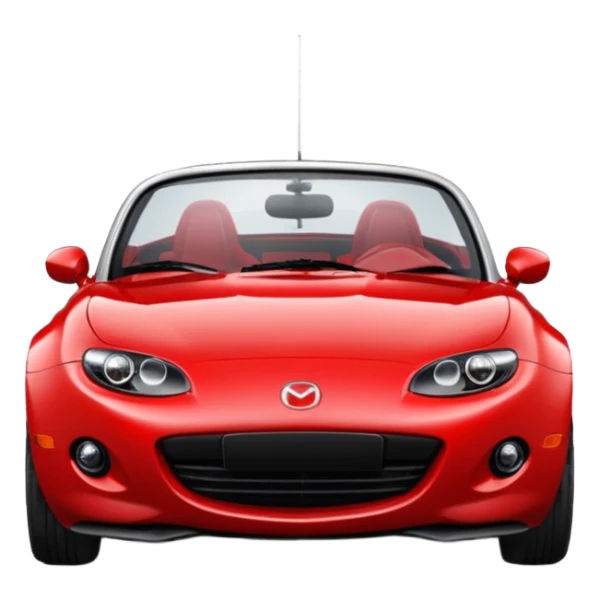make an Mazda MX-5 series NA with the pop head lights sticker