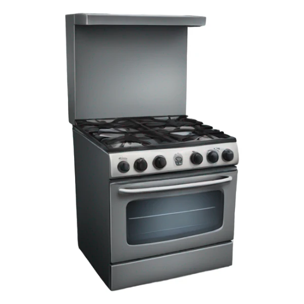 Gas stove  sticker