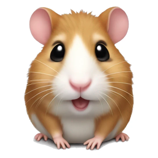 Artist hamster sticker