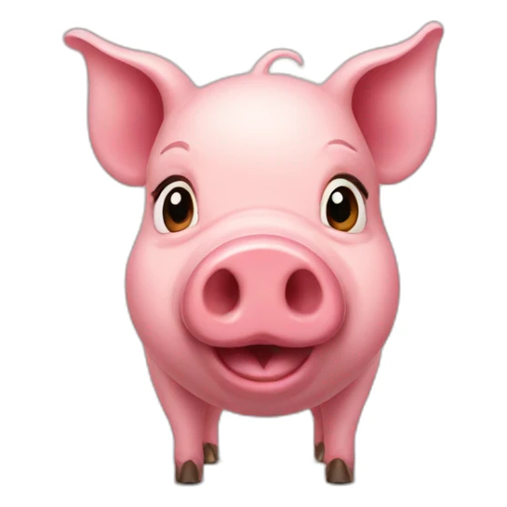 Pig  sticker