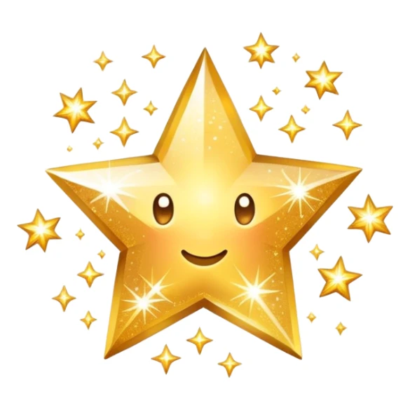 sparkle icon with lots of sparkles sticker