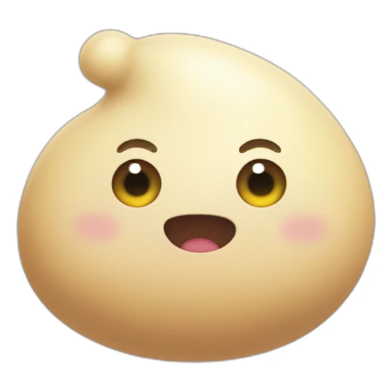 cute blob wanting to be picked up sticker