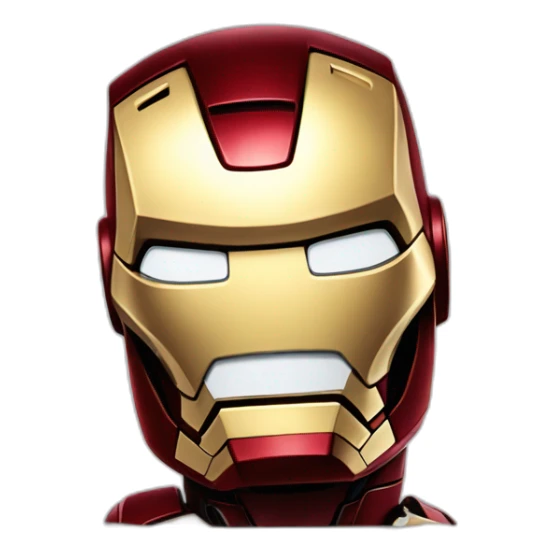 iron man qui fait coucou sticker