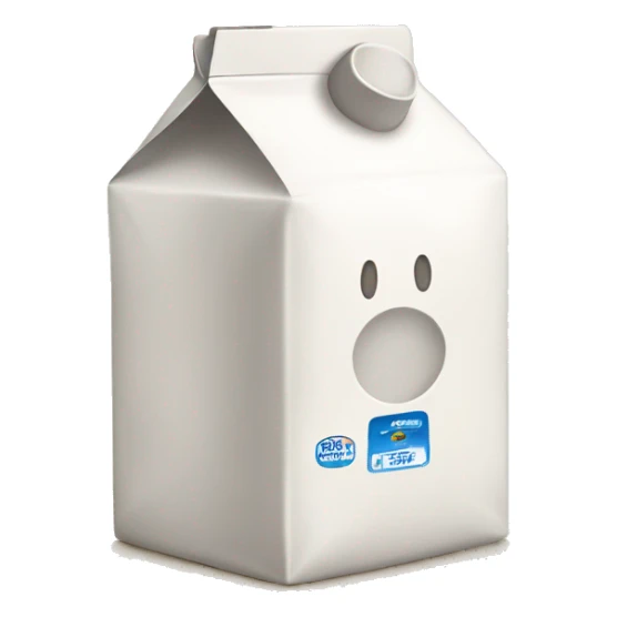 milk carton sticker