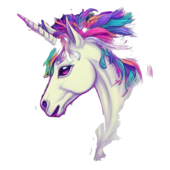 Trippy Zombie Pegasus unicorn psychedelic flowers floral groovy art neon rave raving sticker