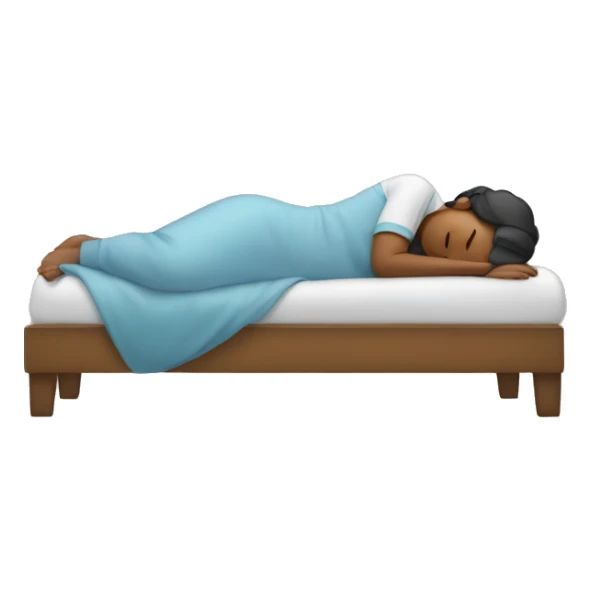 Woman having a short nap sticker