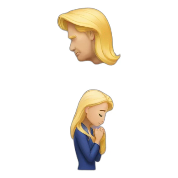 trump kissing his daughter sticker