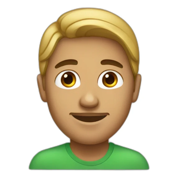 A male brazilian designer with stretched ears sticker