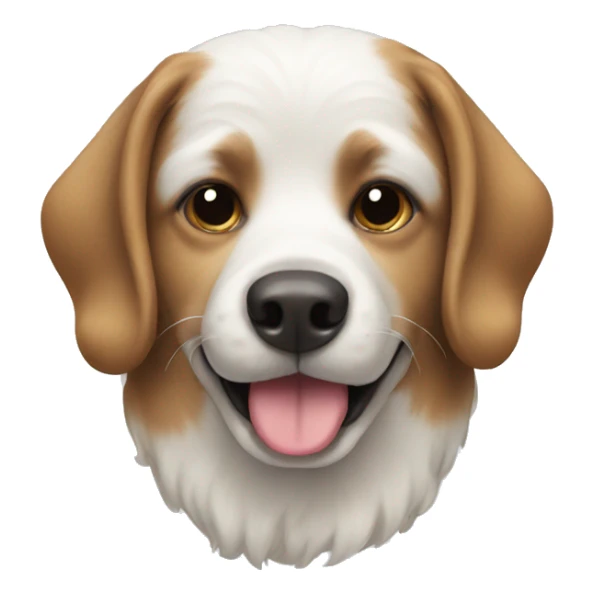 Dog wearing good ir sticker