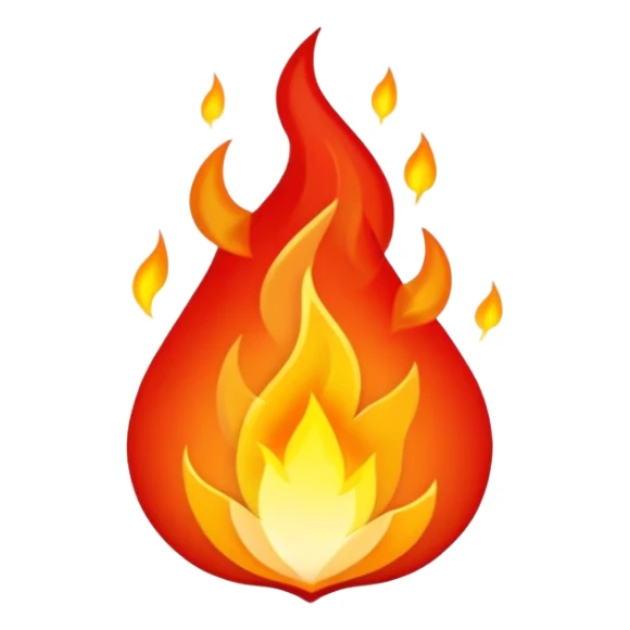 pouvoir ultime en colère de  feu sticker