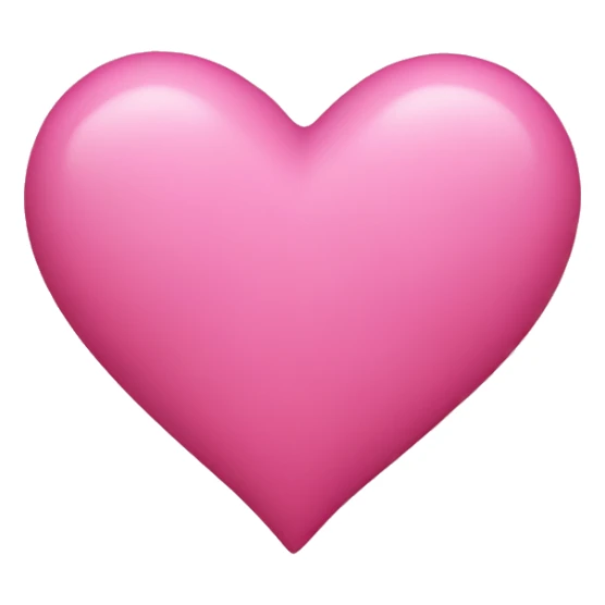 Pink heart sticker