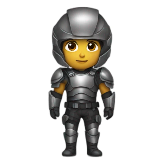 me wearing body armor  sticker