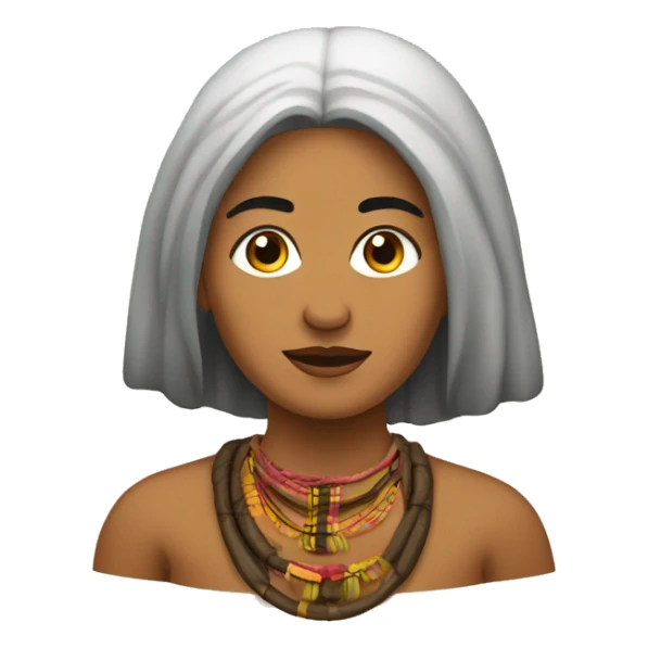 indigena venezolana  sticker