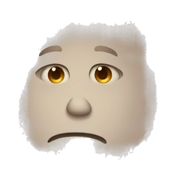 sad person tummy ace sticker