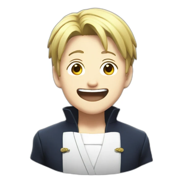 Satoru gojo laugh sticker