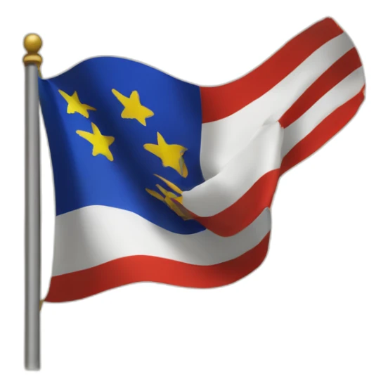 Drapeau francias agile imeprial sticker