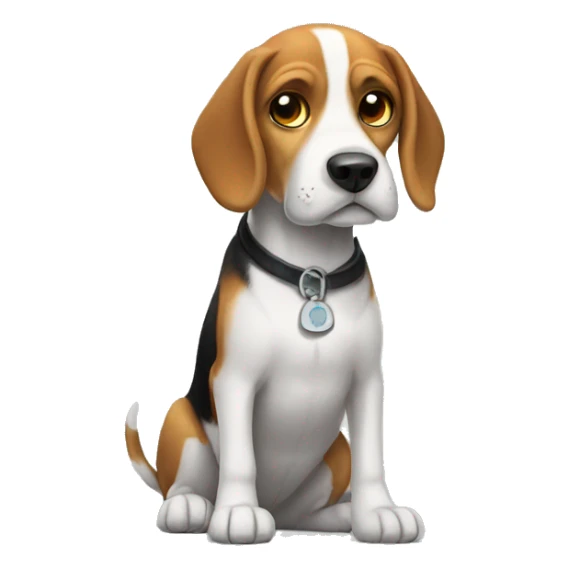 Un beagle sticker