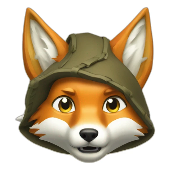 link from the legend of zelda but it's a fox sticker